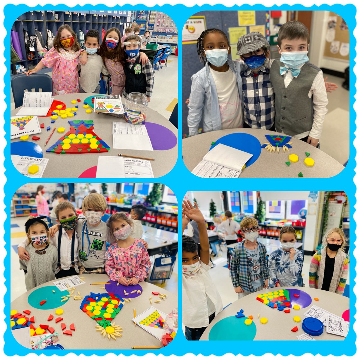 These 💓kind💓owls are 💯 days wiser🦉! I’ve         L❤️VED this class for 💯 days! So much fun (today I certainly feel as old as I look 👵🏼). <a href="/WestSchoolLBNY/">West School</a>