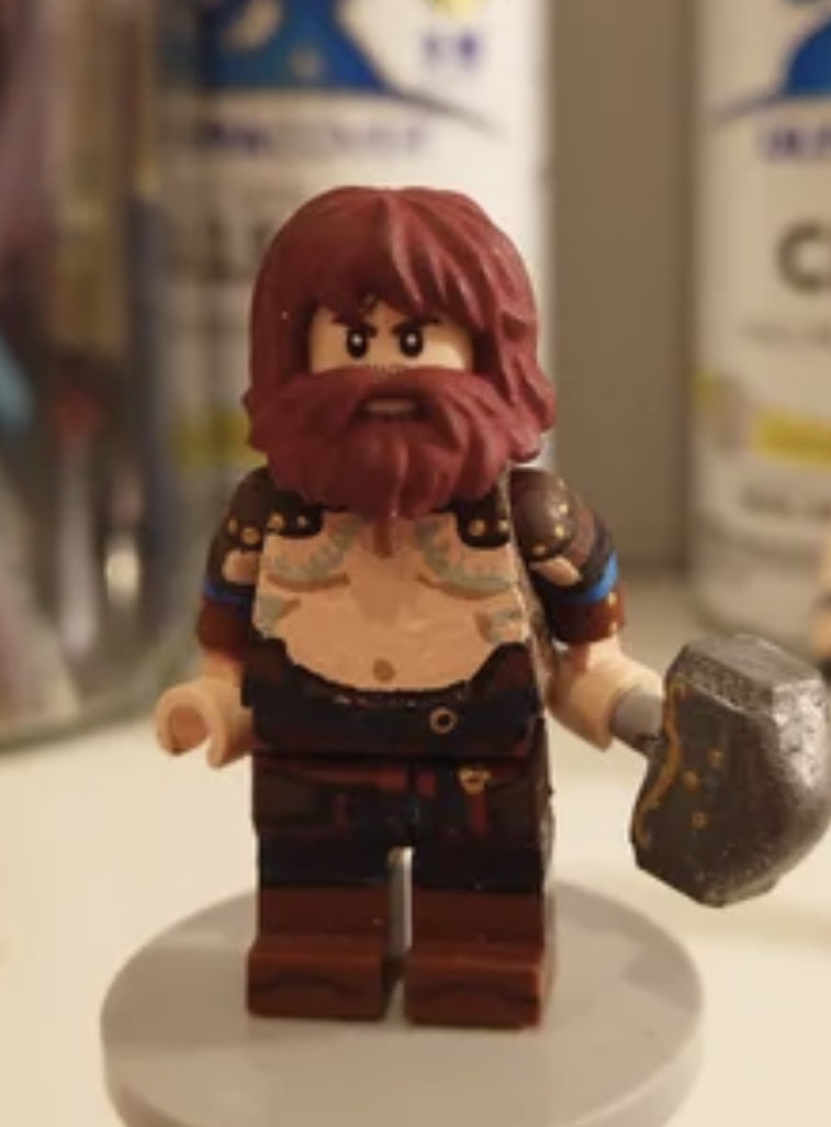 danielboy on X: Lego god of war ragnarok Thor  / X