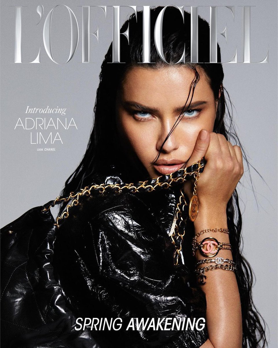 🧿💋 @lofficielitalia @lofficielparis #SPRINGAWAKENING This year, Adriana Lima - arguably one of the most successful models of all time - is celebrating 25 years in the industry.
Text @caroline_grosso 
Photo @marcuscooper
Styling @luca_falcioni_
HMU @andrewfitzsimons @adamburrell
