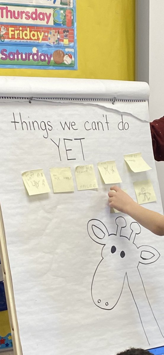 Great lesson in a Kindergarten classroom that we can all use! #yetsensibility #growthmindset <a href="/Erik_Youngman/">𝔻𝕣. 𝔼𝕣𝕚𝕜 𝕐𝕠𝕦𝕟𝕘𝕞𝕒𝕟 #𝔻𝟟𝟘</a>