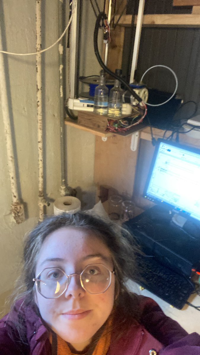 EllaMaier2's tweet photo. Sitting in my basement hidey hole drinking day old chia seed pudding woman in stemming as hard as I possibly can because I cannot bear letting chuck down https://t.co/JOAOhWAeZY
