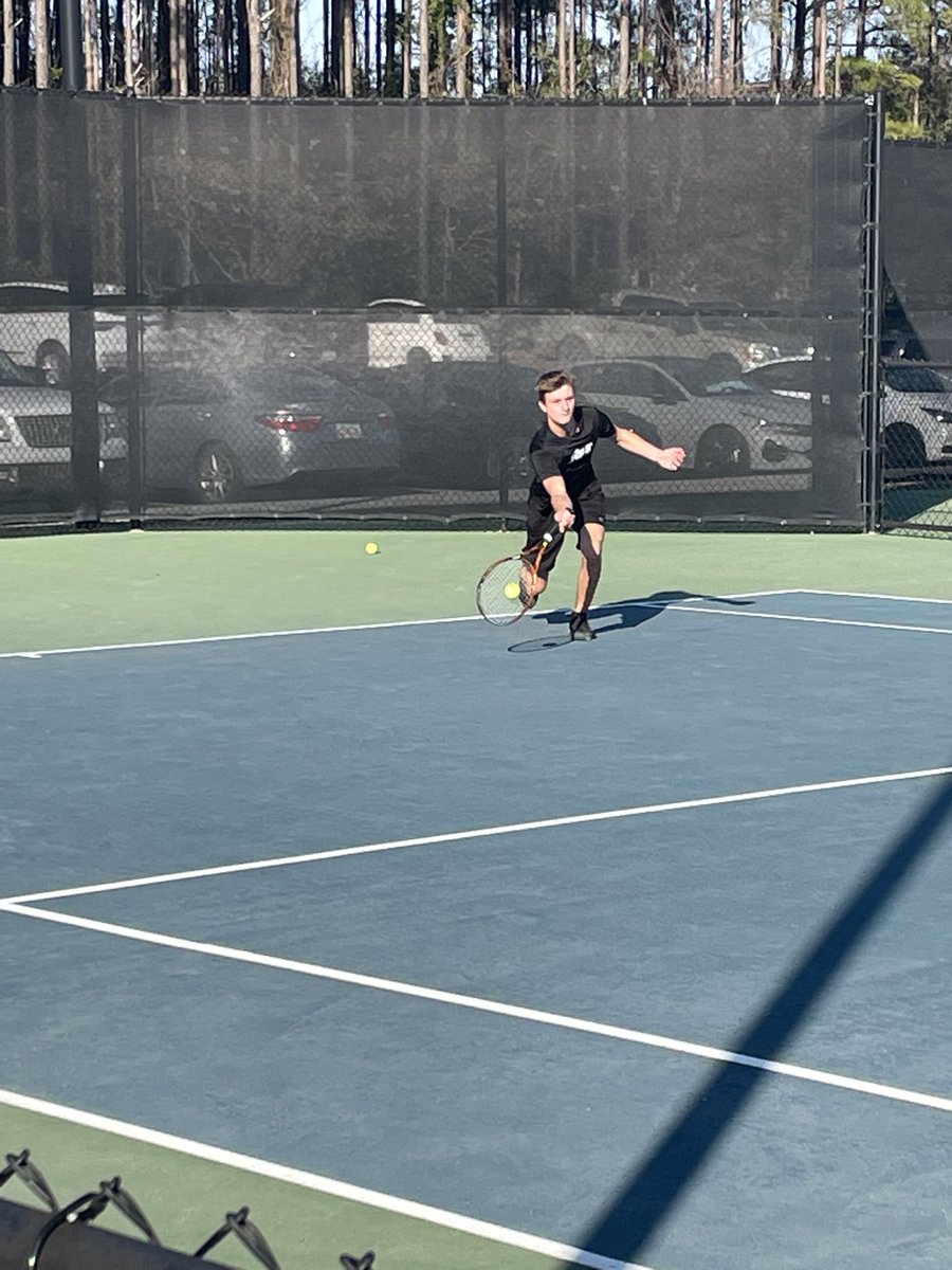 RHHS tennis at it’s best taking ⁦<a href="/athletics_rhhs/">Richmond Hill Wildcats Athletics</a>⁩ to new heights!