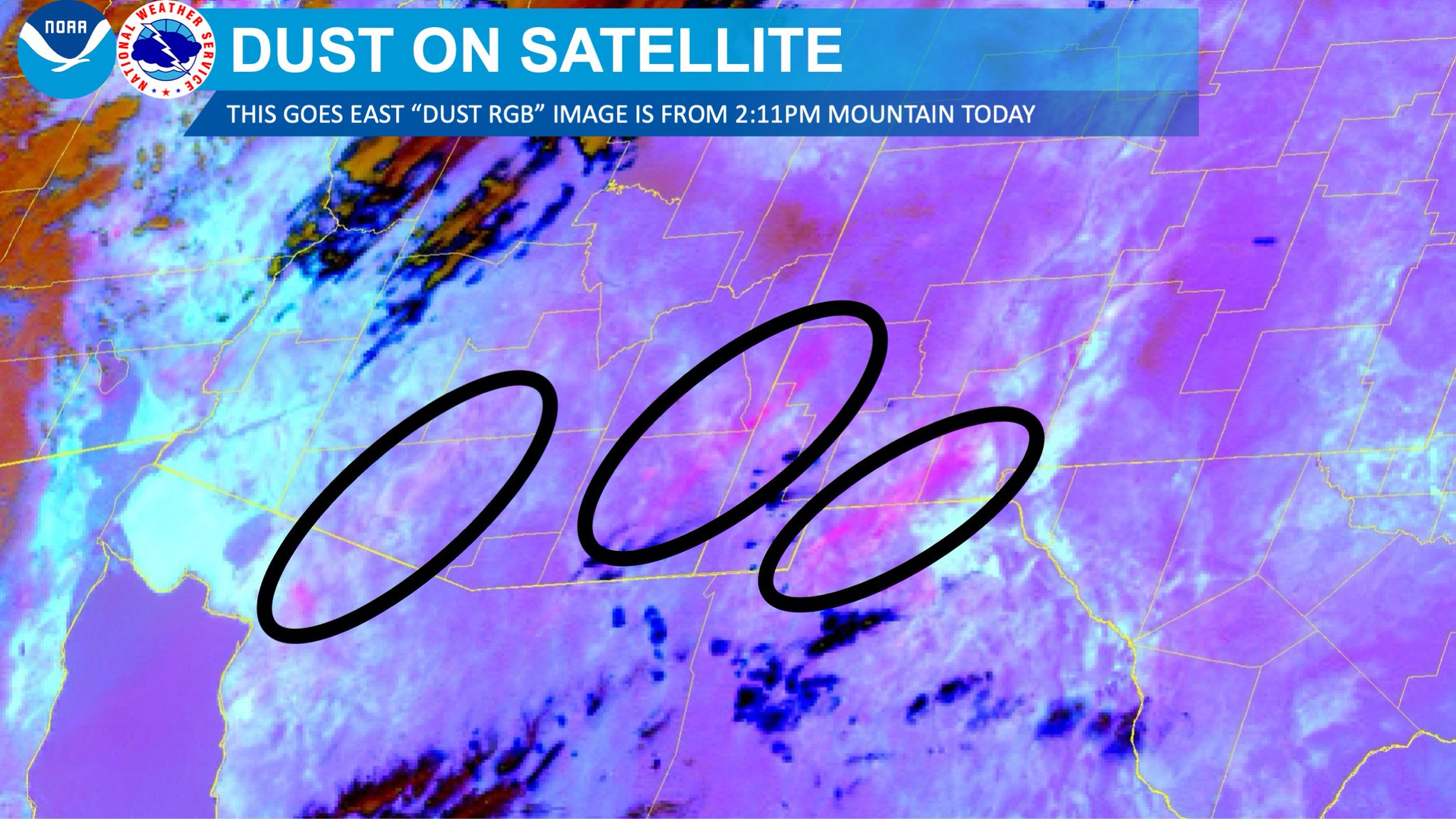 National Weather Service on Twitter: "Strong winds in the Southwestern