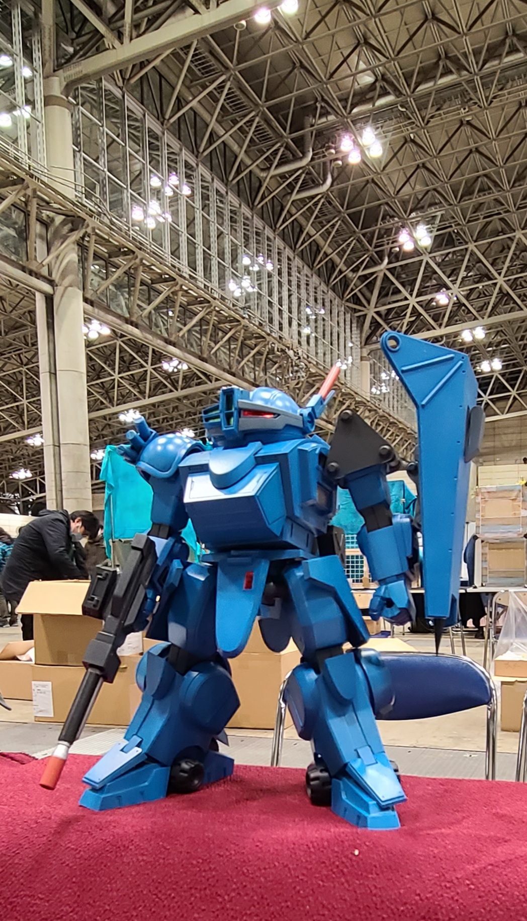 ワンフェス限定 「幡池版ゼルベリオス」 装甲騎兵ボトムズ 青の騎士ベルゼルガ物語 ワンフェス のもぴー 青の騎士ベルゼルガ物語 1/35ゼルベリオス