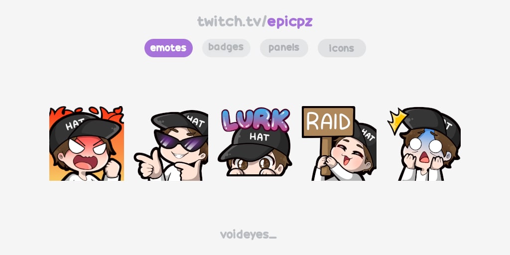 Emotes Artist Voideyes Twitter