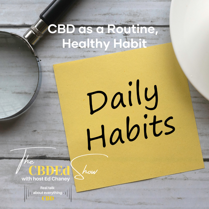 Up Next! CBD as a daily habit.  In this episode, we'll share what we're learning about #homeostasis and how using #CBD on a daily basis can improve your health.
voiceamerica.com/episode/135852…
#dailyhabit #healthyhabits #dailyroutine #health #healthy