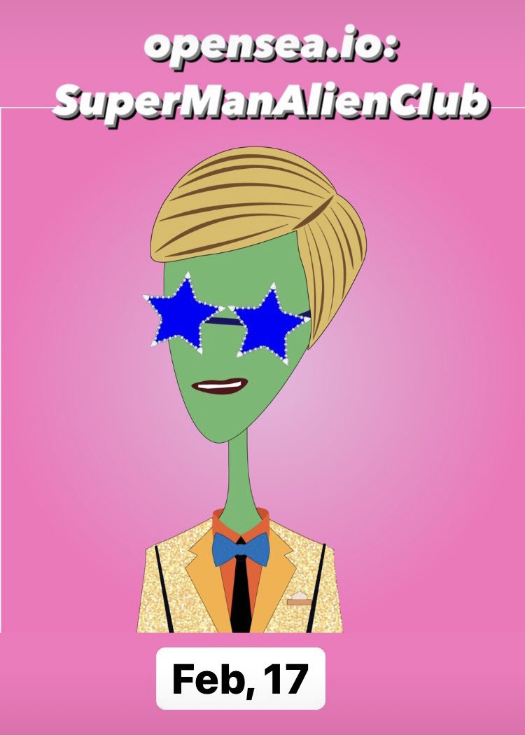 RamJirat's tweet photo. My NFTs will be launched on Feb 17 at https://t.co/5DzRKs5OoR
You can search SuperManAlienClub.
It is 1/1 drawing by children from SEA. Each of them is a rare item and no more reproducing. 

#nft  #nftgiveaway #newnft #nftartgallery #nftart #nftcommunity #nftcollector https://t.co/ommAPzPz00