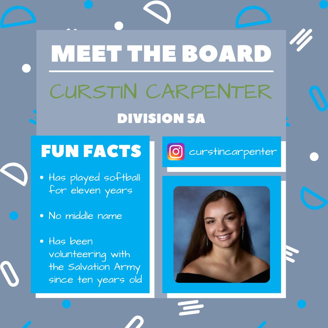 Hey Capital District! Meet Curstin Carpenter, LTG of Division 5A!