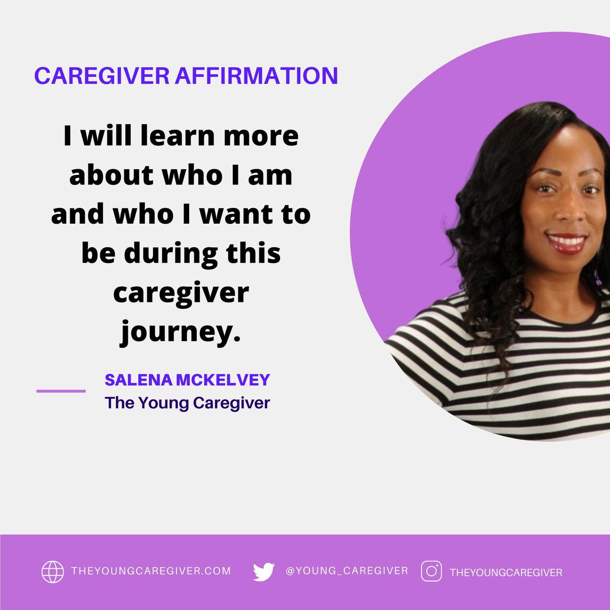 Being a caregiver changes you but it's up to you how it changes you. It was painful watching my parents decline. I couldn't be angry and emotional all day. You can visit these feelings but you can't sit in them or they will take over. #theyoungcaregiver #caregiveraffirmations