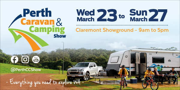 PerthCCShow's tweet image. 🌟The Perth Caravan &amp;amp; Camping Show is BACK FOR 2022! Save the date because we will be returning to Claremont Showground from the 23rd - 27th March. Tickets are now on sale and must be purchased online for this event: bit.ly/PCCS22-TICKETS