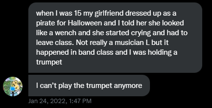 MusiciansLosing's tweet image. She cursed you 😭