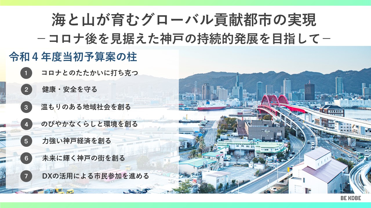 神戸市広報 2 16 水 13時30分 神戸市長定例会見 発表項目 令和4年度当初予算について コロナ後を見据えた 神戸の持続的発展を目指して 会見のライブ配信は T Co Jfovq5wal0 13時30分直前からご覧いただけます T Co