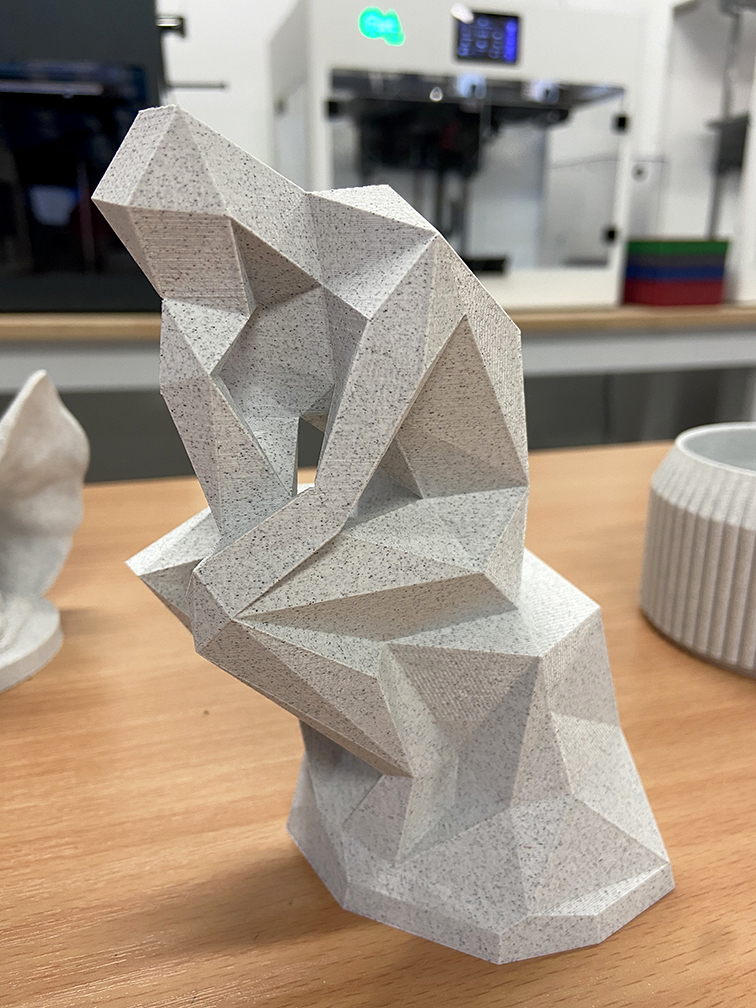 <a href="/AzureFilm3D/">AzureFilm 3D</a> Marble PLA - printed on the <a href="/CraftBot3D/">Craftbot</a> FLOW IDEX. Sliced with Simplify 3D at 0.2mm layer height, 0.4mm nozzle. #3dprinting #3dprint #3dprinted