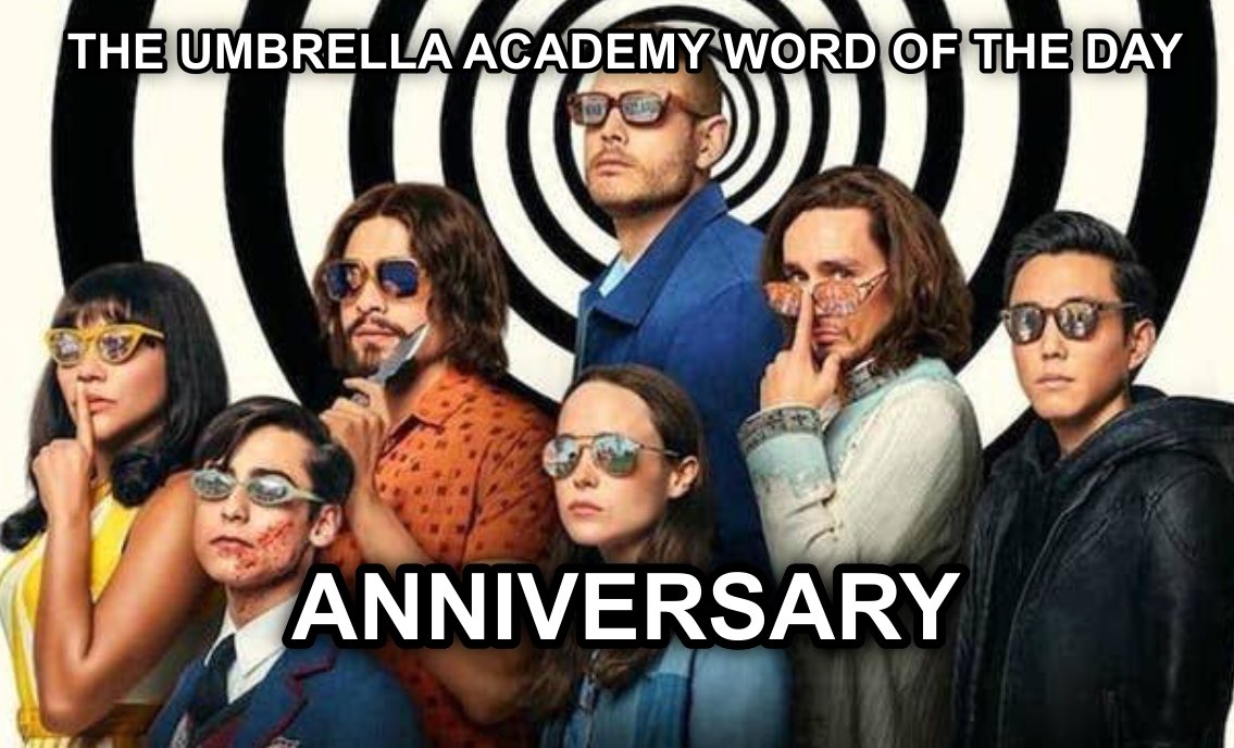 happy 3rd anniversary to the umbrella academy