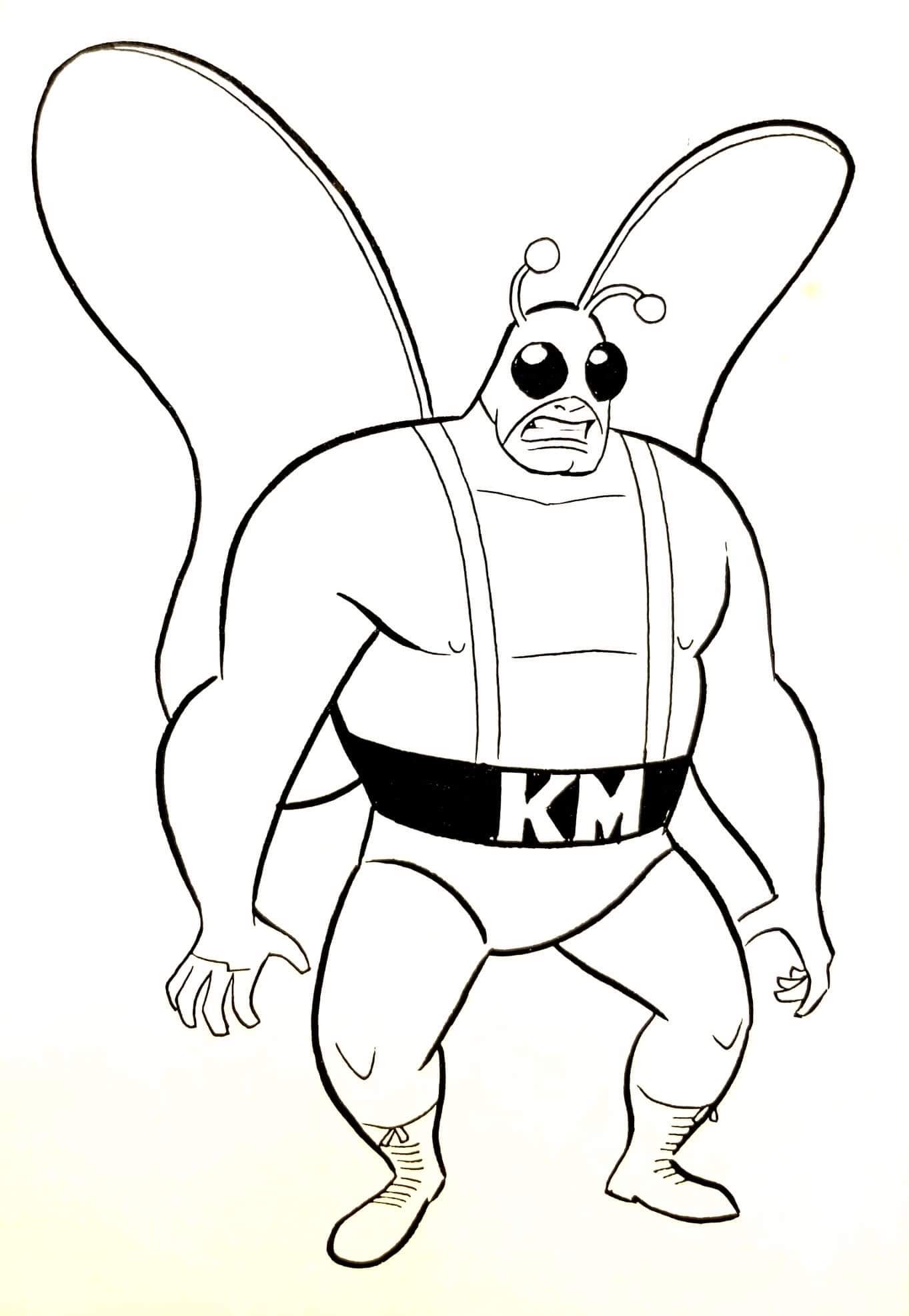 Watchtower Database on Twitter "Unused Killer Moth design for Batman