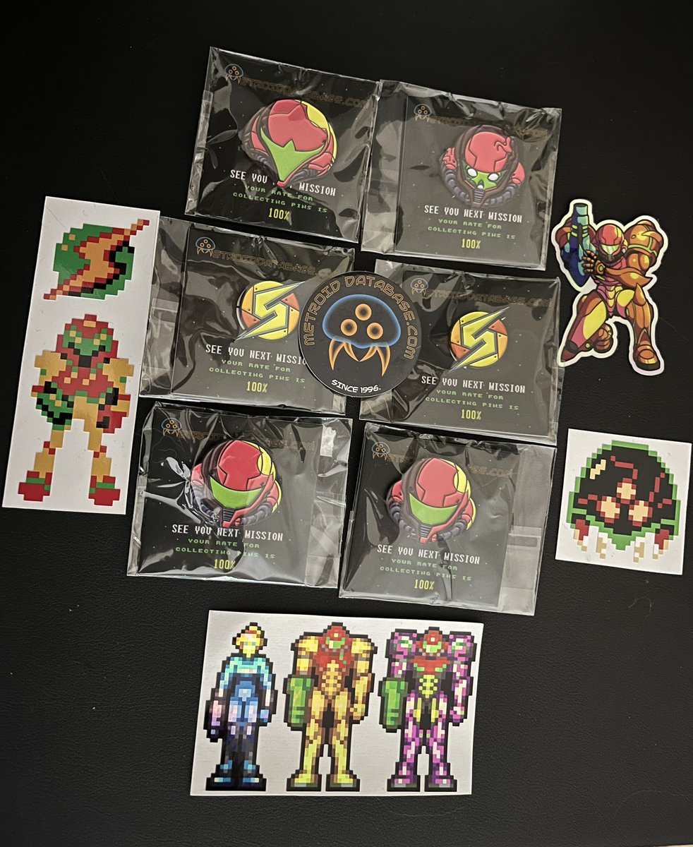 Hey <a href="/MetroidDatabase/">Metroid Database</a>, thank you for making those amazing pins and stickers :D