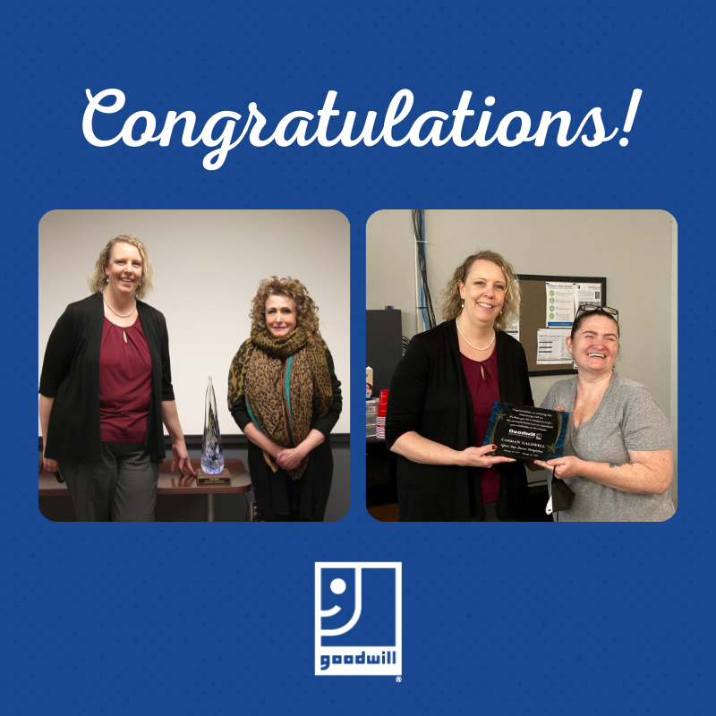 We are celebrating two work anniversaries today. Paula, Vice President of Human Resources has been with us for over 25 years and Carman, District Manager/Retail Trainer has been with us for 15 years! Congratulations Paula and Carman! #WorkAnniversaries #MoreThanAThriftStore