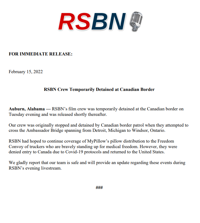 TheRealKeean's tweet photo. BREAKING: Justin Trudeau had border agents detain members of the American news media, and banished them back to America at a land border crossing. Free media is dying in Canada. https://t.co/XQ6Zcgxofw