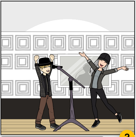 cordsy13's tweet photo. A bit late to the game but I enjoyed learning how to use Pixton in class! #ICT362 https://t.co/vkIQx4LJLn