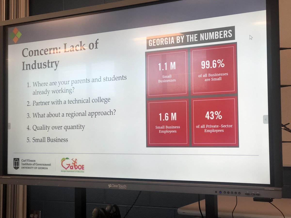 DCSDSTEM's tweet photo. The π©π½βπ«π¨βπ« #STEM Advisory Board attending #CTAERN training to learn how to organize and sustain Advisory Committees with @universityofga #CarlVinsonInstitute. https://t.co/HNlASIlMj8