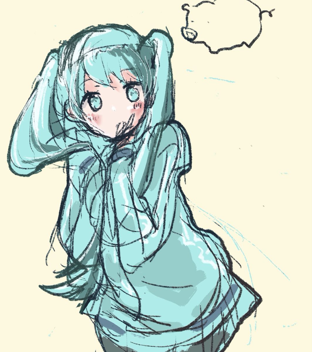 「最近のプレイリスト、半分ボカロで多分人生で一番ボカロ曲聴いてる 」|こーわのイラスト