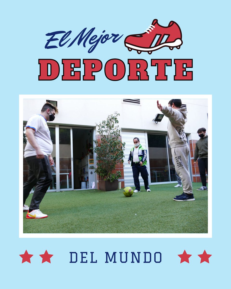 Una sesión de Educación Física en la que mezclar la afición, el deporte y el bienestar.  Una nueva ocasión para divertirse jugando al fútbol que termina siendo, siempre, algo más que deporte.
#futbol #educacionespecial #educacionemocional #educaciónfísica #deporte #Entrenamiento