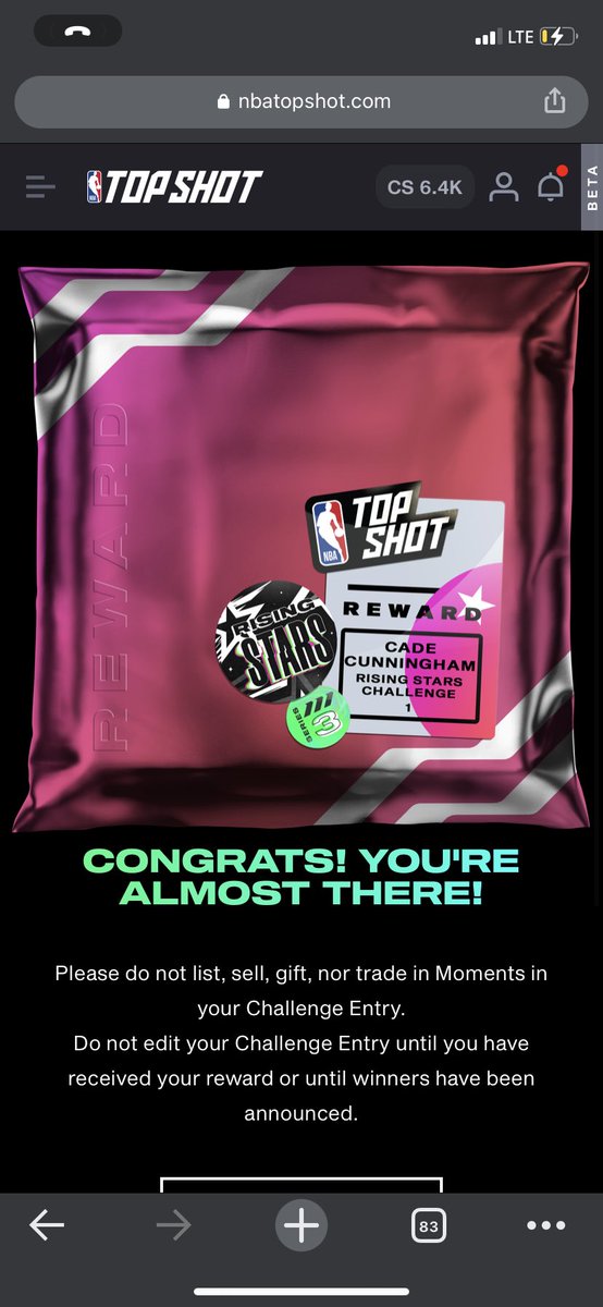 #topshotthis ⁦<a href="/nbatopshot/">NBA Top Shot</a>⁩ LFG!