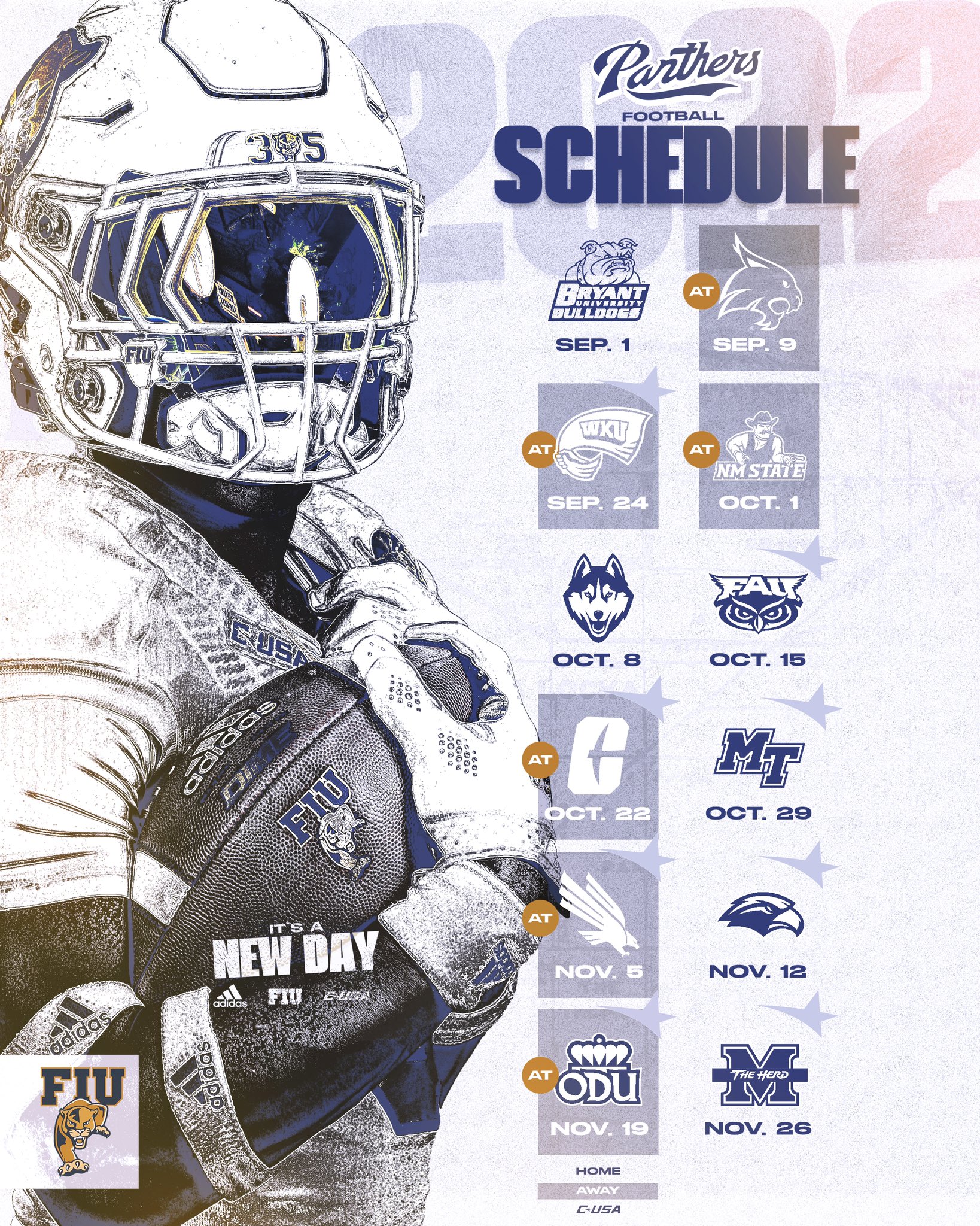 Fiu Schedule 2022 Fiu Athletics On Twitter: "Your @Fiufootball 2022 Schedule Has Officially  Arrived 🏈 Mark Those 🗓️, Panther Nation! 🗞: Https://T.co/Ihxcndgvwk  #Pawsup🐾 | #Pantherpride Https://T.co/Uahzsmnnhi" / Twitter