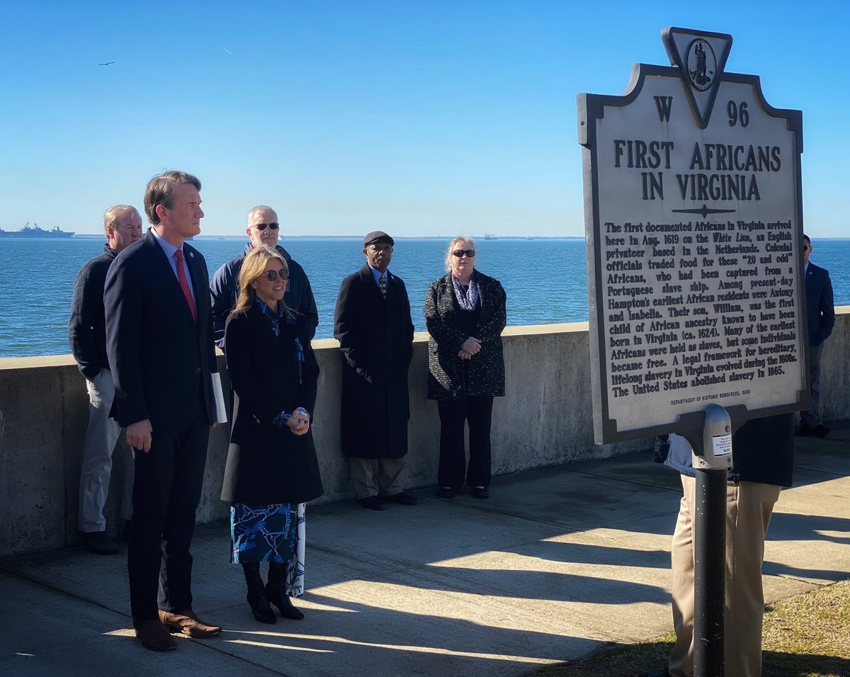 GovernorVA74's tweet photo. Last week, I toured Ft. Monroe with members of my Cabinet. It was a reminder of why it’s important to tell all our history. https://t.co/Db7WGTGhjh