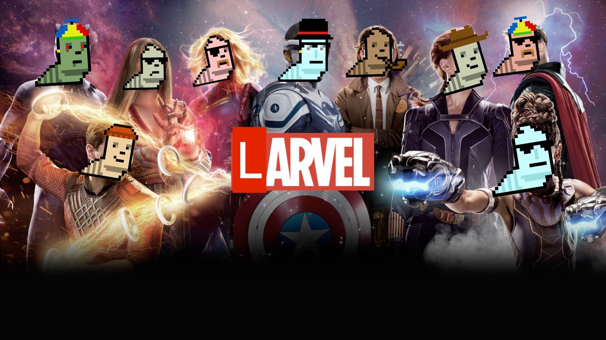 Larvel > DC 

#larvalads