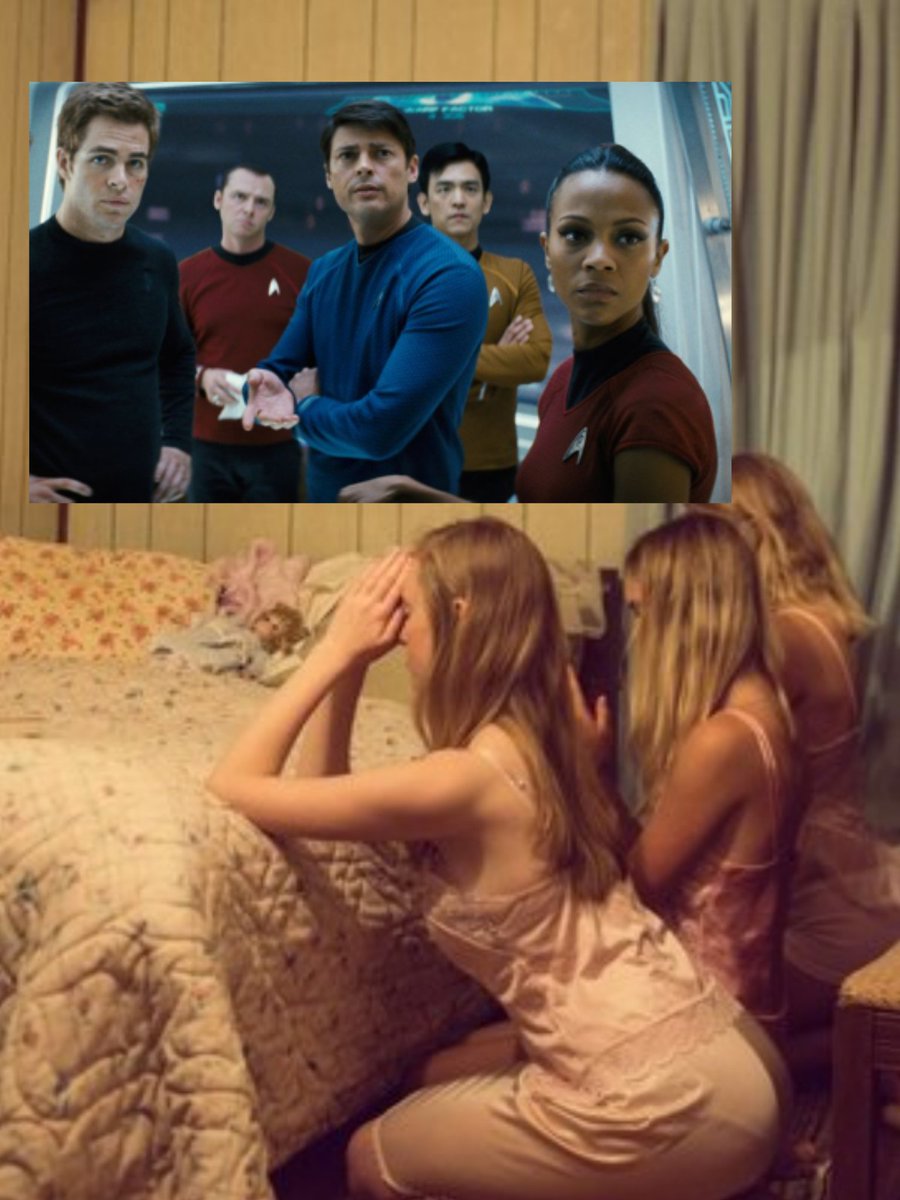spockmood's tweet image. STAR TREK AOS CAST SUPREMACY
