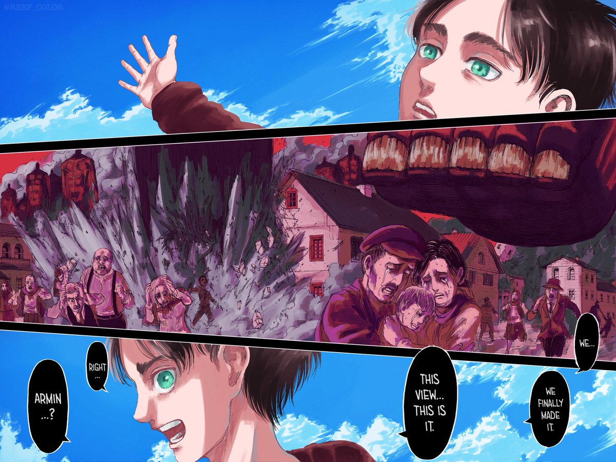 “This view…” #AttackOnTitan #ErenJaeger #shingeki