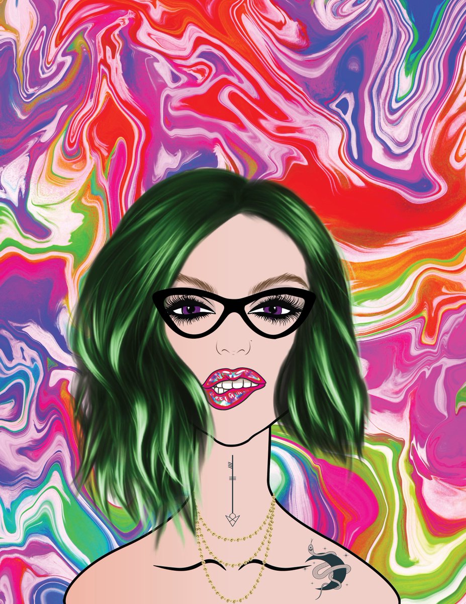 This is our second one of one #NFTs #nftcollector #nftart #WomenInNFTs #NFTdrop