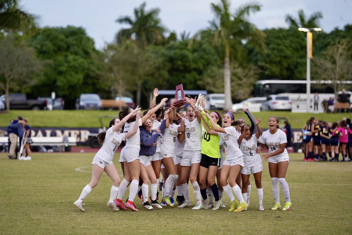State Semi’s here we come! Congrats ladies…always finding a way to get it done! 2022 Regional Champions! ✅✅✅✅✅ <a href="/NBPSEagles/">North Broward Prep</a>