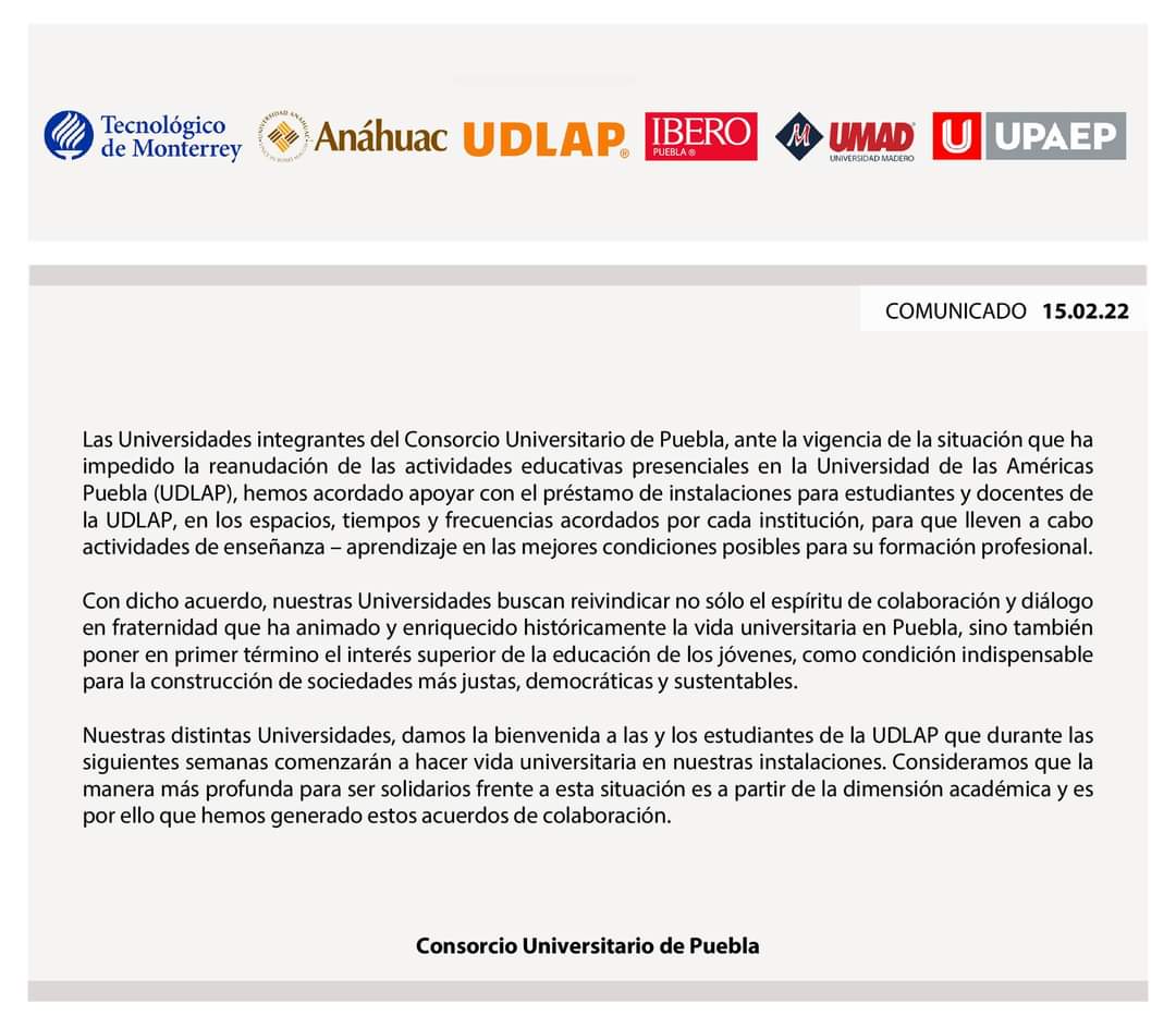 FuerzaUDLAP (@fuerzaudlap) on Twitter photo 