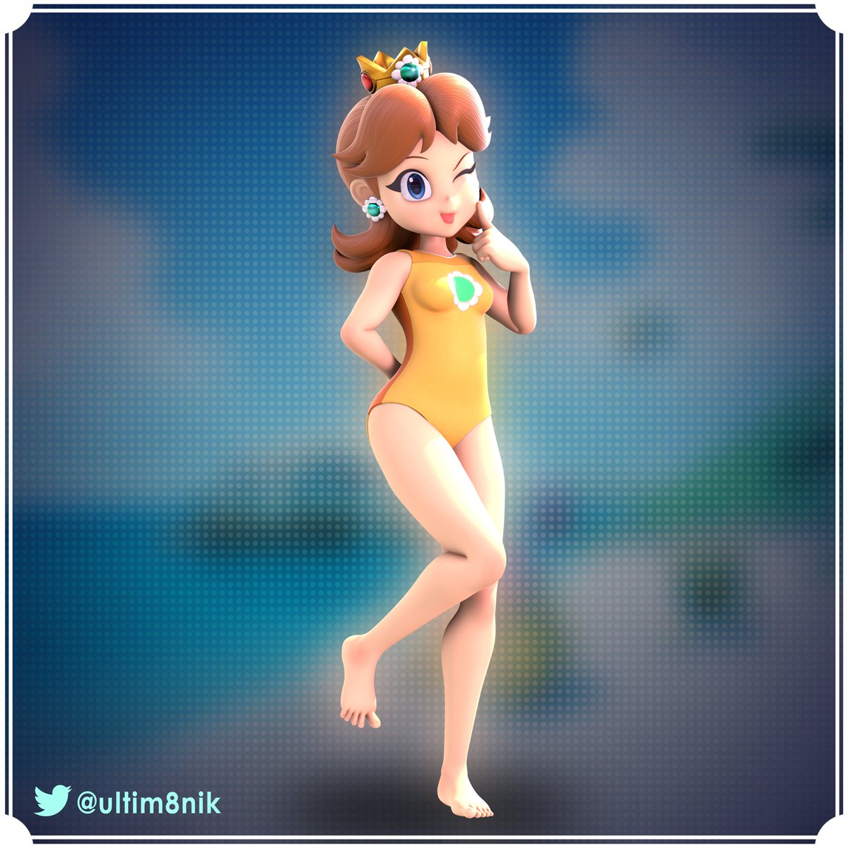 💠 Princess Daisy (V2) Gave my own spin (again) to Daisy along