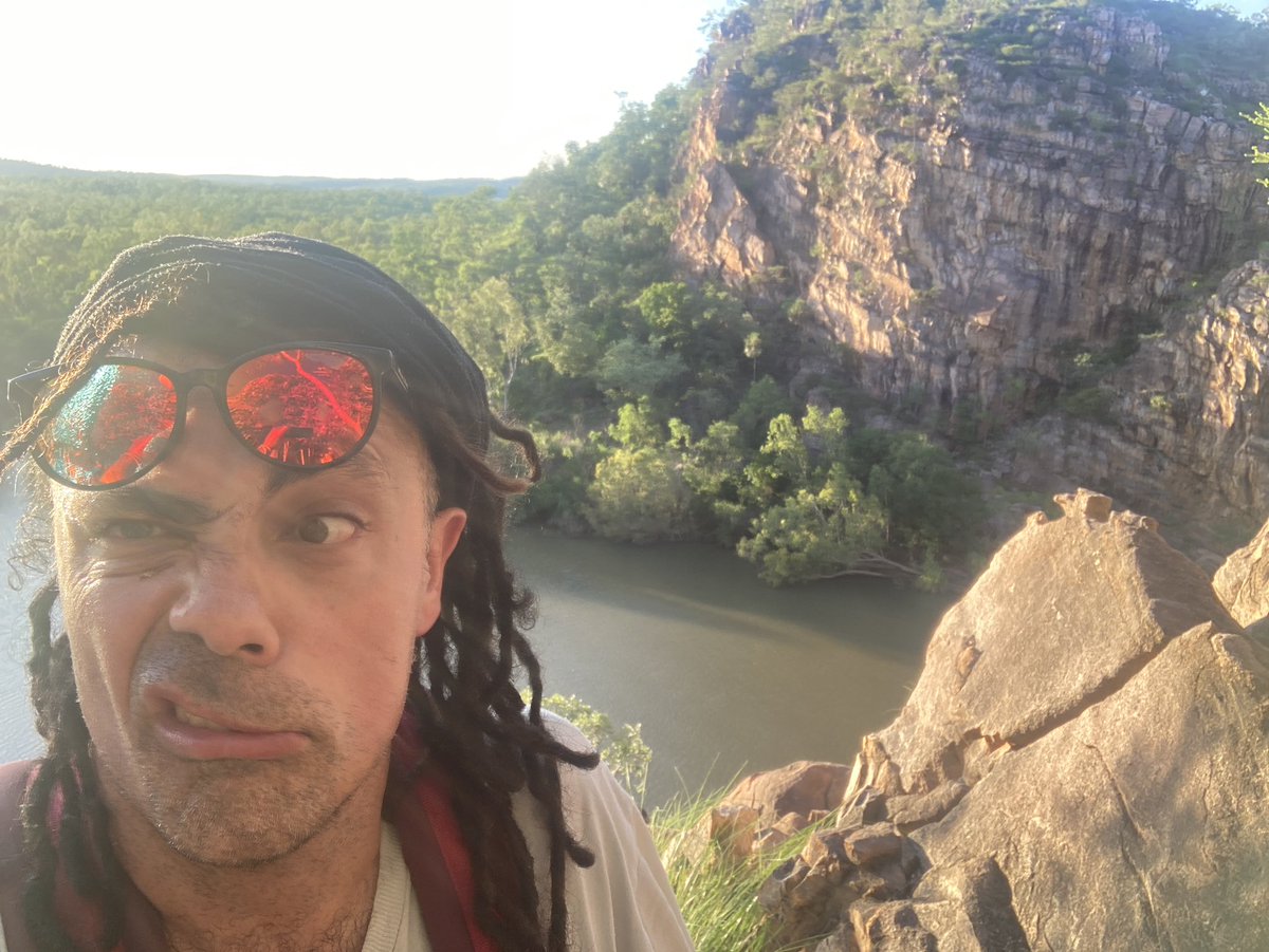 Emperor Steve is currently continuing his state visit to Australia and has spent the night in the Northern Territory. He may have seen a crocodile yesterday. Or it could have been a twig. G’day. #micronations #australia