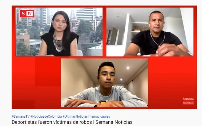 🚨Ni los deportistas se salvan de la inseguridad en Colombia. El arquero Nelson Ramos fue víctima de atraco en Cali y a Santiago Buitrago, ciclista del Team Bahrain Victorious le robaron dos bicicletas en Bogotá.

RT para que encuentren las bicis porfa 👇
youtube.com/watch?v=f3aMVP…