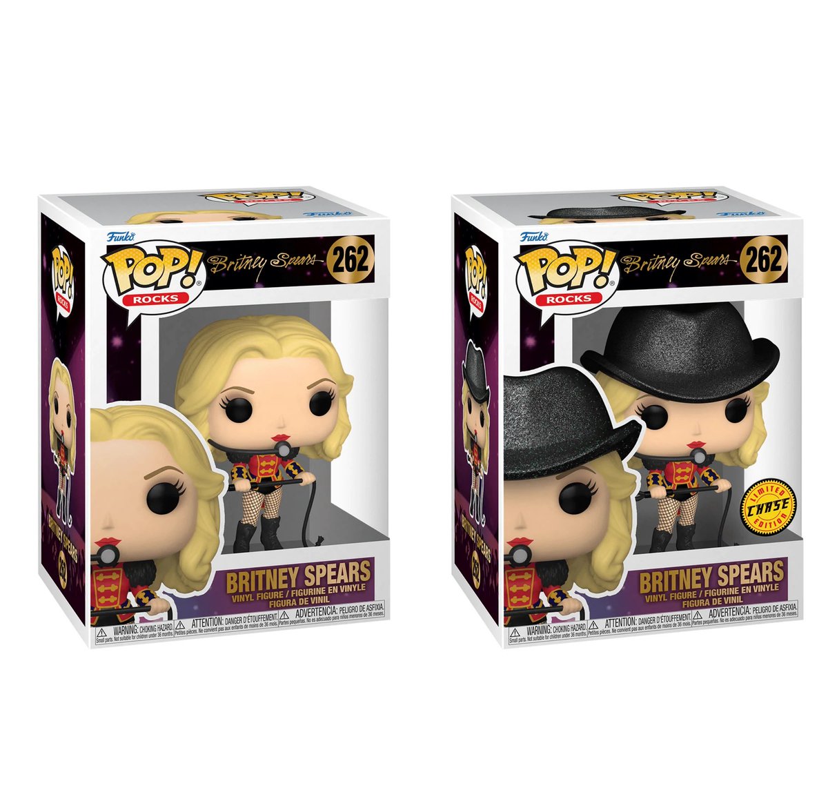 SpearsAccess's tweet photo. Take a look at Britney's new Funkos! 

The brand new 'Circus' Funko will *apparently* be available worldwide! Meanwhile, the 'Oops!... I Did It Again' one will be available EXCLUSIVELY at Walmart. 

What are your thoughts on them? 👀 https://t.co/pzgshiQluB