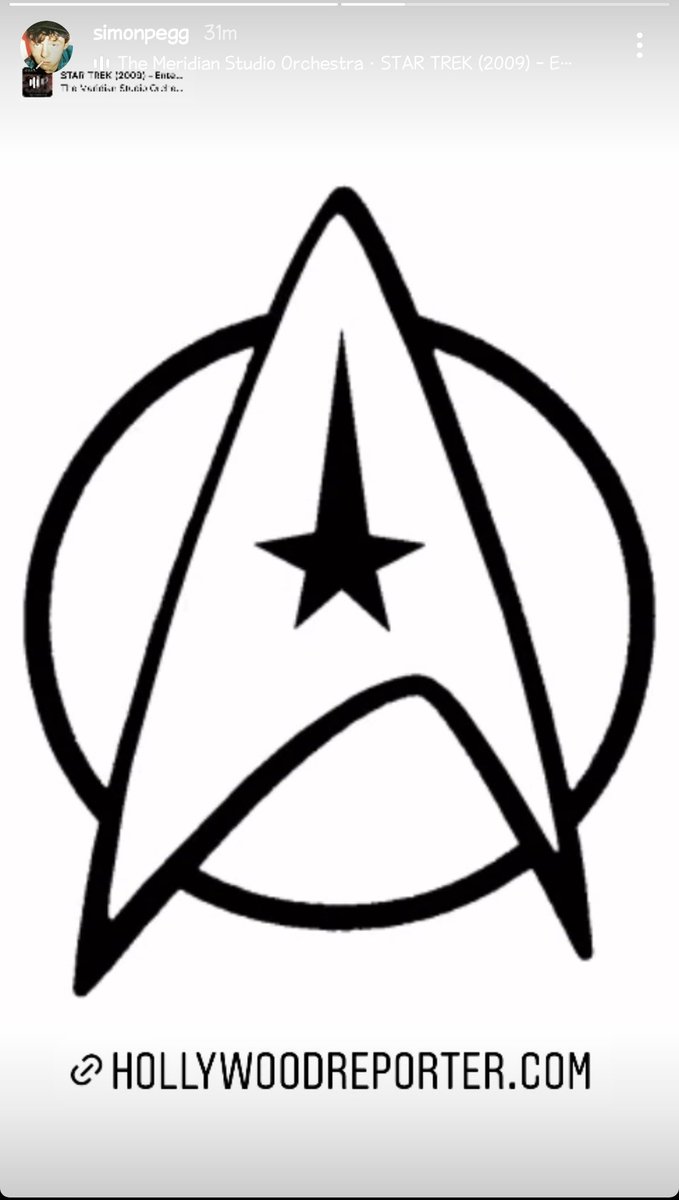 사이먼이 인스타스토리에 헐리우드리포터 기사 올렸구요 트레키 여러분들 오늘이 축제입니다😭😭😭😭