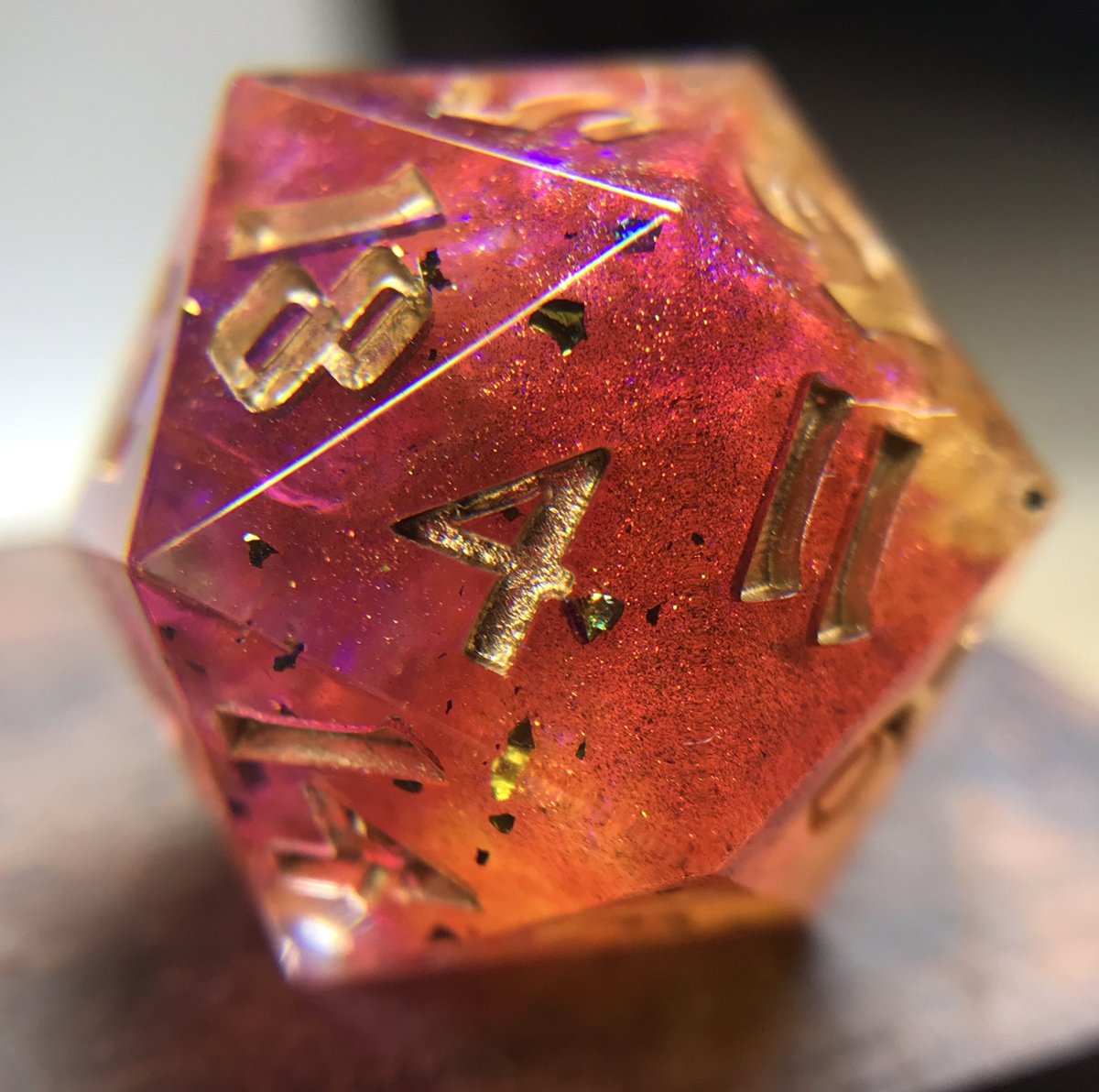 themoondjinn's tweet image. and a few favorite d20 shots from my last drop, SOULS 🔮 

#dnd #dice #ttrpg #gaming #handmade