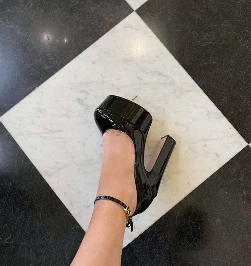 valentino platform heels