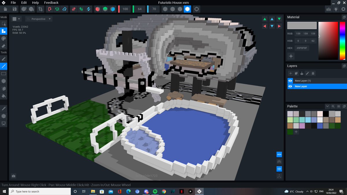 sandstormmeetup's tweet photo. New “futuristic dream home” #sandstormbuilds submission by @Alexholland04
This month’s builder competition is growing fast🔥 https://t.co/MpQ6eTq3fU