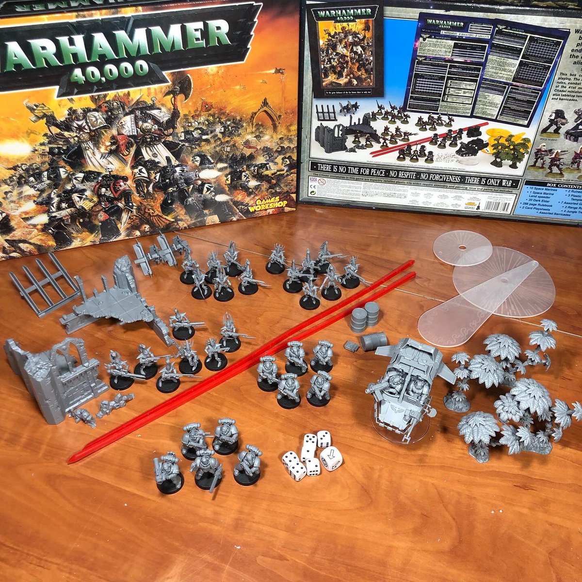 GW Releases 3rd Edition 40k Starter Set Minis on MTO for Christmas