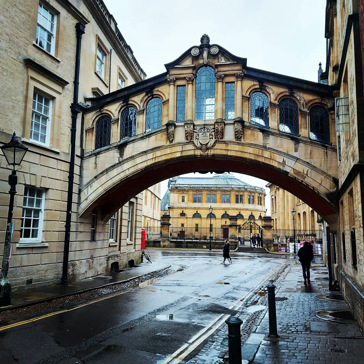 Hertford Bridge a.k.a Bridge of Sighs. 

Sorry Oxford, Venice wins this one