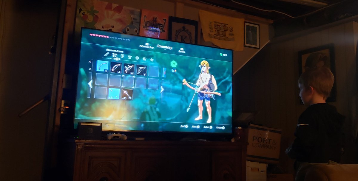 pigjedi's tweet photo. Watching the #geekling play BOTW Master Sword trials... Best birthday I have had in a while.
#Zelda #NintendoSwitch https://t.co/IKe32p8h6e