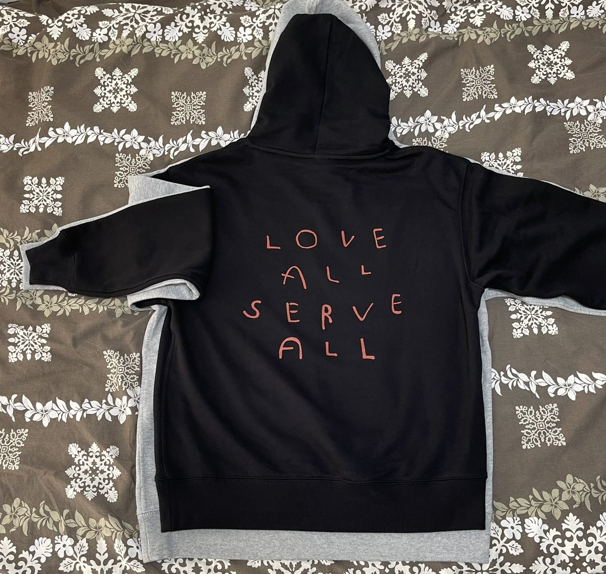 藤井風 パーカー LOVE ALL SERVE ALL LASA sizeM 藤井 風 / Fujii Kaze