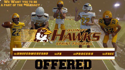 rickyfowler03's tweet photo. I am blessed to say I have received another offer @QuSprintFB @CoachJR__  I wanna say thanks to everyone believing in me @Coach_Irvin23 @hale_football https://t.co/JNwfGhXQeu