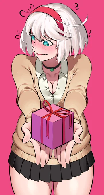 Elphelt want to give you a valentine present 