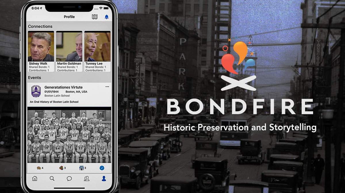 BondFire allows anyone to simply tell a story then finds the history about it.  

Once submitted, your story can help you connect with others that were there!

#history #storytelling #historicpreservation